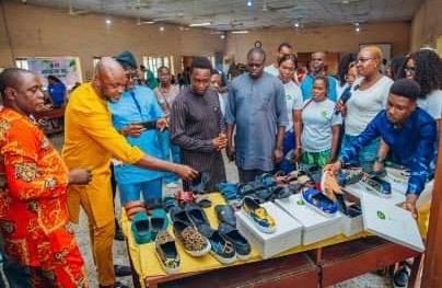 Shoemaking empowerment program graduation event