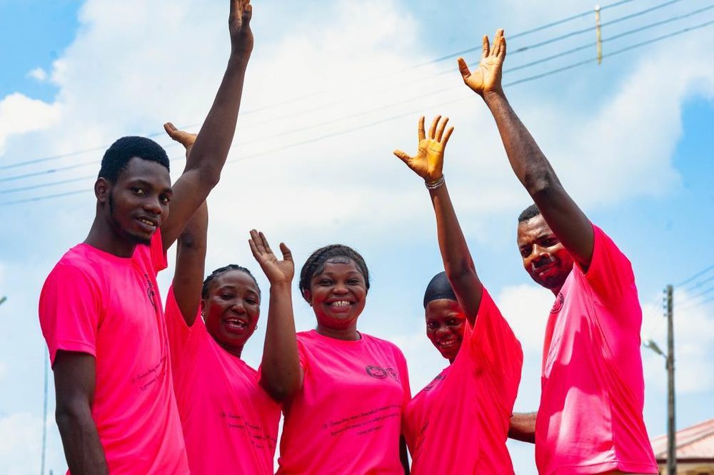 The Roli Mabo Foundation team celebrating together